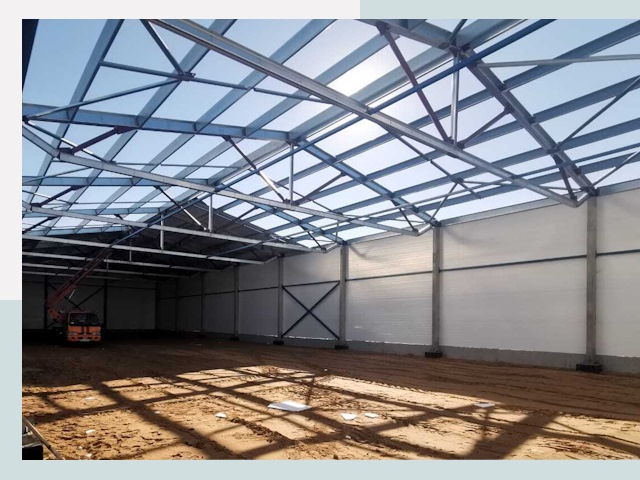 Строительство сенохранилищ в Шуе