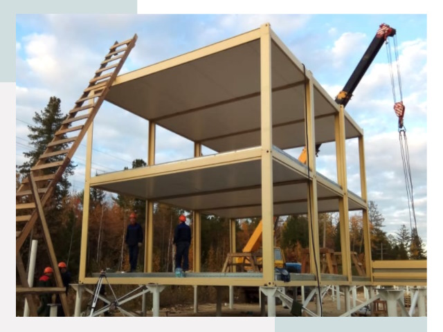 Строительство модульных здания Шуя