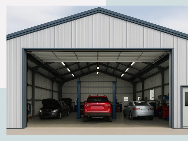 Ангары из сэндвич панелей от 617 руб. в Шуя