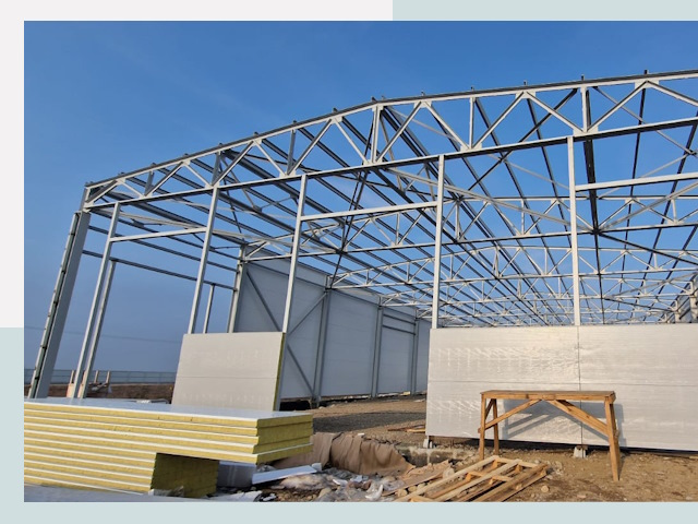 Утепленные ангары в Шуя от 617 руб. за м²