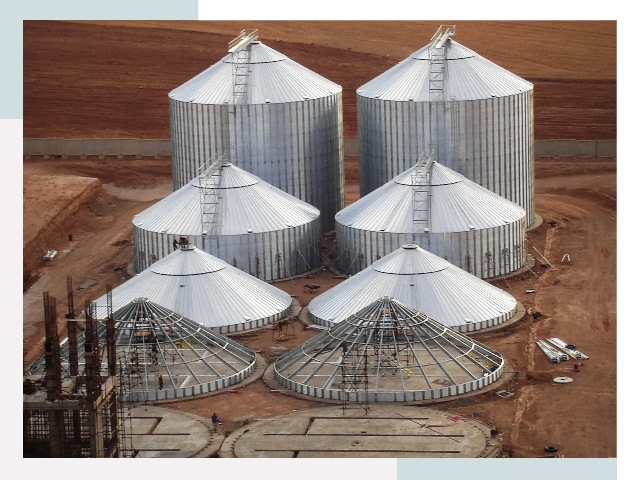 Строительство зерновых силосов в Шуе