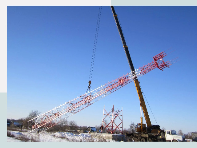 Строительство башен связи в Шуе от 617 руб.