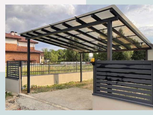 Металлические навесы в Шуя от 617 руб. за м²