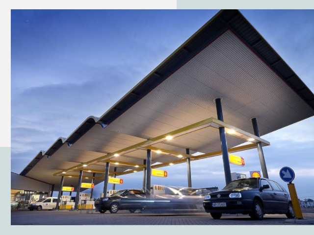 Навесы для АЗС в Шуя от 617 руб. - Защита и комфорт