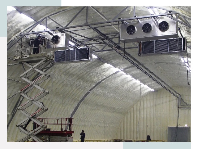 Оснащение ангаров в Шуе