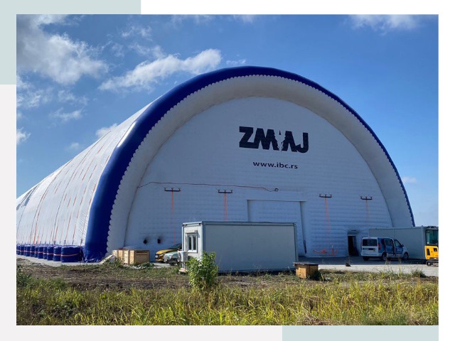 Брендирование ангаров в Шуе