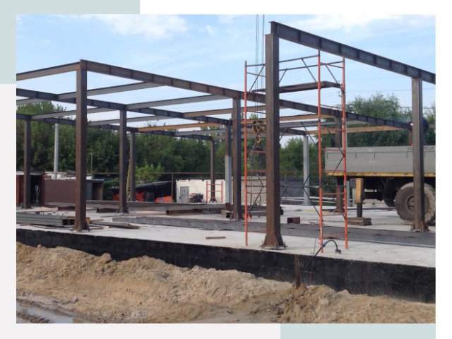 Фундамент для ангаров в Шуе