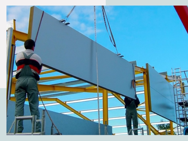 Монтаж сэндвич-панелей в Шуе от 617 руб.