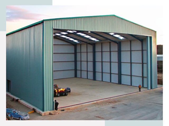 Строительство ангаров в Шуе